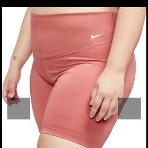 Dust rose biker shorts